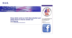 Desktop Screenshot of dus-dachverband.de